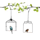 XYADX 2PK Metal Frame Hummingbird Swings and