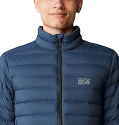Mountain Hardwear Men's Deloro Down Jacket, Moon