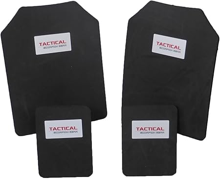 Tactical Scorpion Trauma Vest soft flexible 4 piece non ballistic pad set