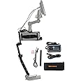 YakAttack Fully Loaded Combo Kit with Switchblade, CellBlok, and Portable Lithium-ion Water Resistant 20Ah Nocqua Powered Battery (CLB-1005) | Kayak Fishing Accessories