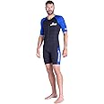 Cressi 2 mm Short Sleeve Men's Neoprene Wetsuit for Swimming, Snorkeling, and Water Sports - Tiburon- Designed in Italy by Cressi
