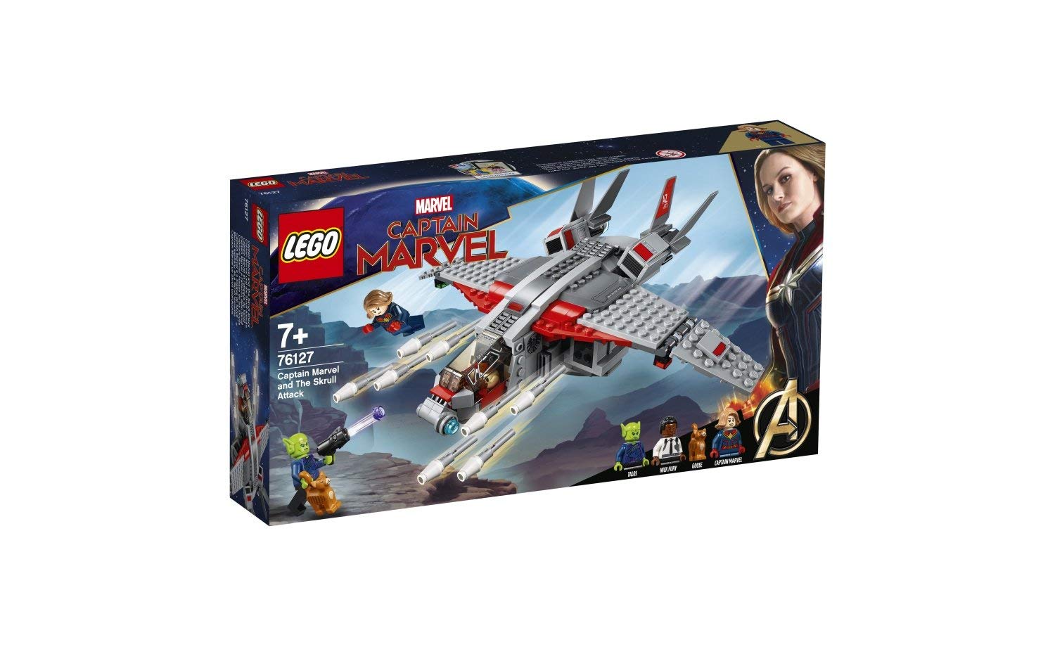 LEGO MARVEL Super Heroes 76127 Captain Marvel and The Skrull Attack