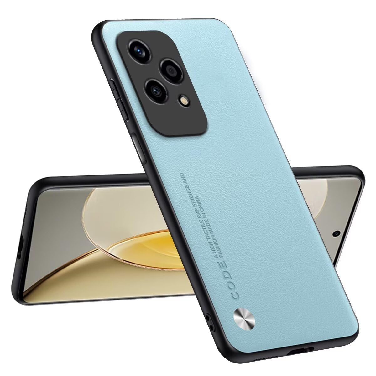 Topme Phone Case Compatible with HONOR 200 Lite 5G (6.7") – Secure and Stylish Protection - Light Blue — image 1