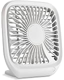 JUSTDOLIFE Desktop Fan Adjustable Silent Portable Mini USB Fan Personal Fan