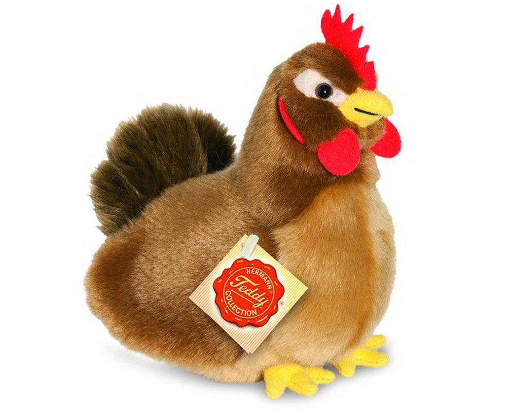 Teddy Hermann Orsacchiotto Chilly con sciarpa rossa 40 cm