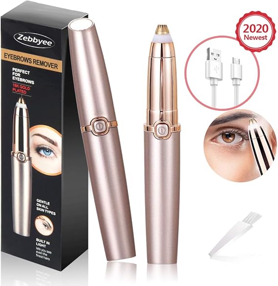 Eyebrow Epilator Pen, Flawless Precision Electric Eyebrow Hair Trimmer
