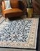 Unique Loom Sialk Hill Collection Area Rug - Washington (5' 3