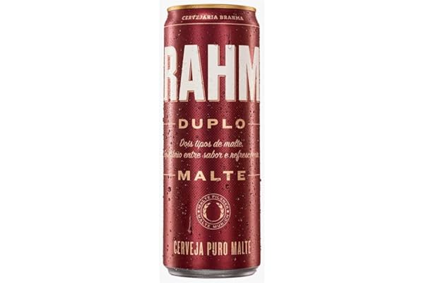 Cerveja Brahma Duplo Malte, Puro Malte, 350ml, Lata