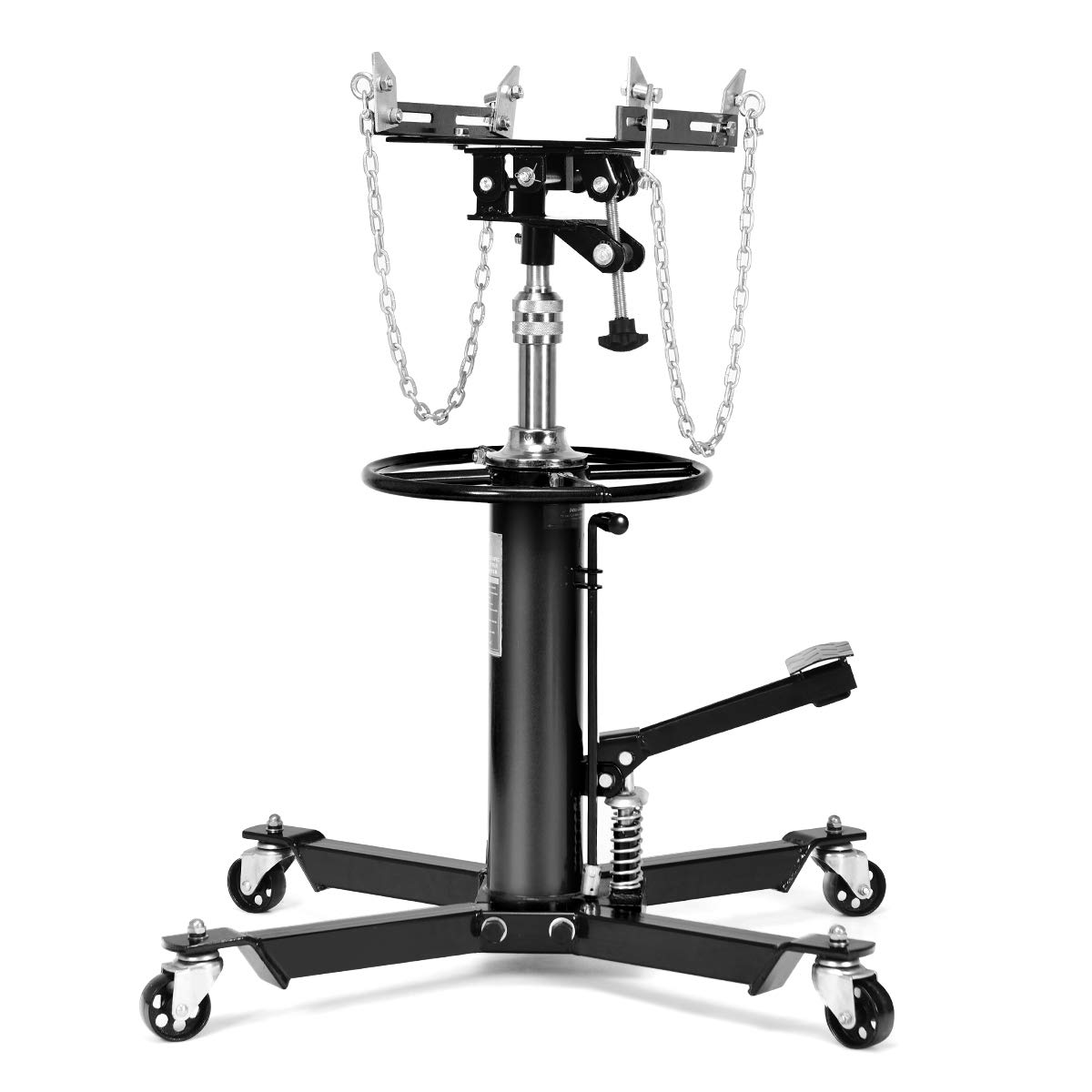 Goplus 1100 lbs 2 Stage Hydraulic Transmission Jack High Lift w/Pedal