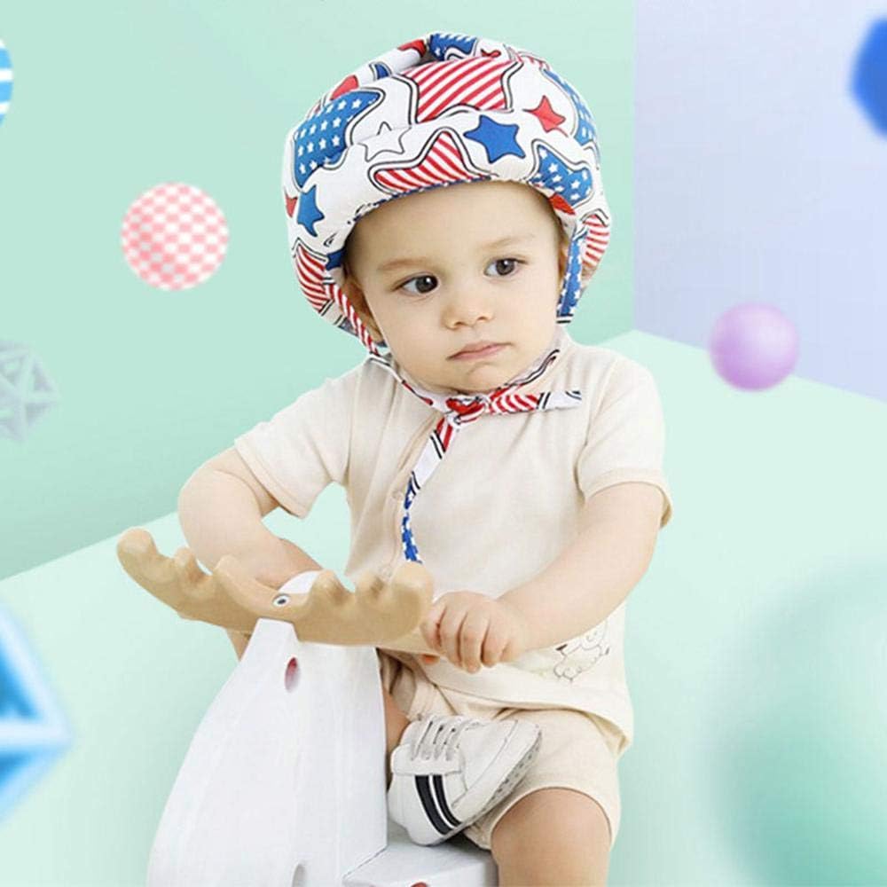 Arneses De Algodon Ajustables Para Ninos Protector De Cabeza De Bebe Sin Golpes Capuchon Para El Parachoques Aolvo Casco De Seguridad Para Bebe Protector Para La Cabeza Sombreros Y Gorras Ropa Kudzuandcompany Com