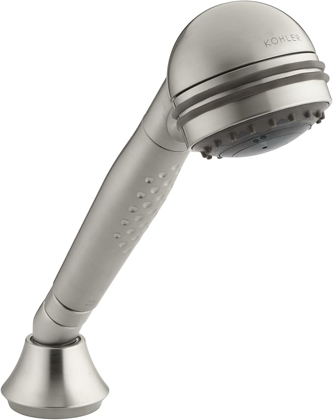 KOHLER K8501BN Master Shower 3Way Invigorating Handshower, Vibrant