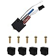 AOMUWKE 3D Printer Hotend for Kobra 2 Series, 3D Printer Parts Hot End Kit with 4PCS Silicone Sock and 5PCS 0.4mm Nozzles for Anycubic Kobra 2, Kobra 2 Neo, Kobra 2 Pro, Kobra 2 Plus, Kobra 2 Max