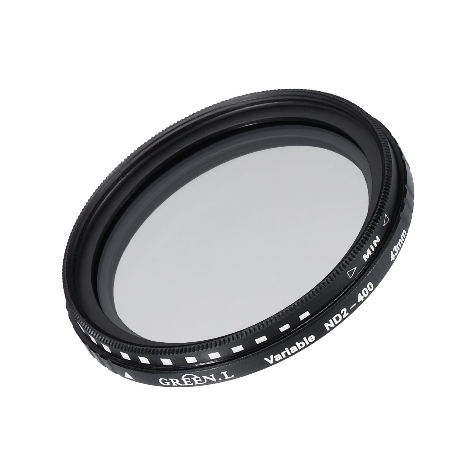 Photo 1 of MECCANIXITY ND2-400 Lens Filter Variable Neutral Density Lens Filter 43mm Circular ND Filter Grayscale Filter for Camera Photography Lens