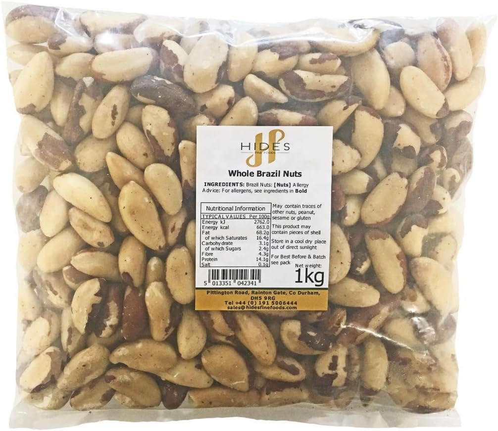 Brazil Nuts 1kg (Whole ) Amazon.co.uk Grocery