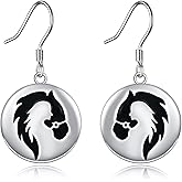 Animal Dangle Drop Earrings for Women Animal Earrings 925 Sterling Silver Jewelry Gifts for Girls Mom Daughter