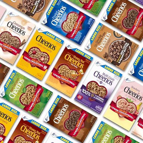 HONEY NUT CHEERIOS HEART HEALTHY BREAKFAST CEREAL, GLUTEN FREE CEREAL WITH WHOLE GRAIN OATS, VALUE BAG, 32 OZ