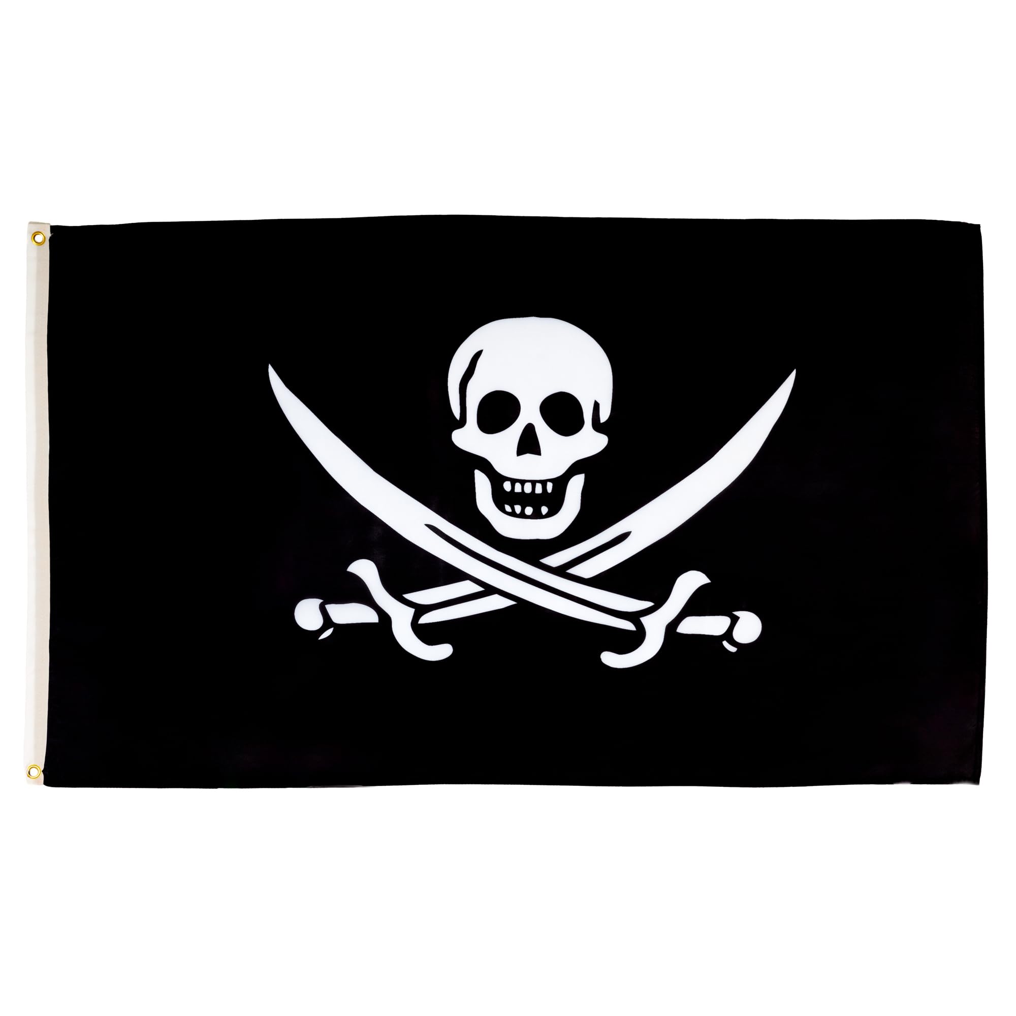 AZ FLAG - Pirate Jack Rackham Flag - 2x3 Ft - 100D Polyester Pirates Banner with Two Metal Grommets - Fade Resistant - Vivid Colors - 2' x 3' Feet - 90x60 Cm