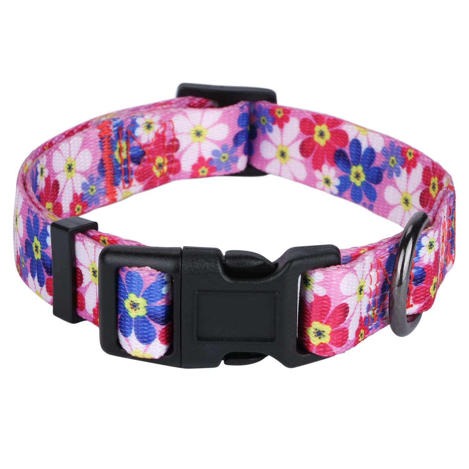 Rhea Rose Dog Collar Special Design Personalized Cute Girl Soft Collars Sunflower, Medium — image 1