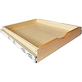 Pull Out Drawers for Cabinet Wood Slide Out Cabinet Organizer and Storage Cabinet Kitchen Drawers Slide Out Shelves Pull Out Shelves in Kitchen Pantry Bathroom with Soft Close 24"W x 22"D x 3"H