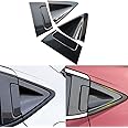 Flash2ning Carbon Fiber Pattern Rear Side Door Handle Bowl Cover Panel Trim Sticker Compatible for Honda HRV 2022 2021 2016 2017 2018 2019 2020 Exterior Accessories Vezel, ABS, 2 Sets