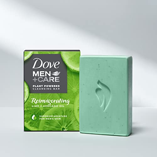 Dove Men+Care PlantPowered Natural Essential Oil Bar Soap Exfoliating