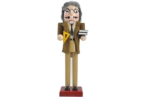 TX USA Corporation 14" Holiday Mantel Display Teacher Man Theme Christmas Nutcracker Figurine