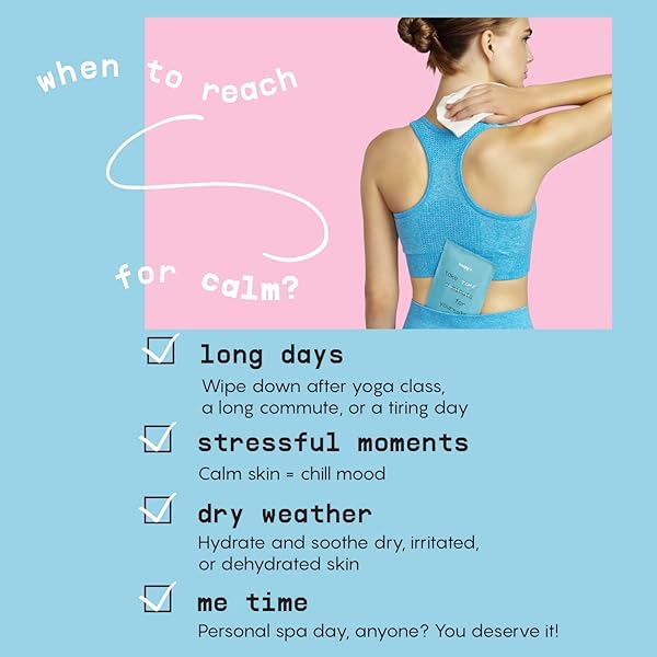 BODY WIPES FOR WOMEN – ARMPIT SWEAT WIPES FOR BODY ODOR – NO RINSE & SHOWER – CITRUS, ARNICA FLOWER, CHARCOAL & GLYCOLIC ACID (10 COUNT (PACK OF 1), CALM LINE)