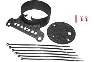 Biker's Choice Single Gauge Speedo/Tach Mount Kit (Black) Compatible With 96-05 HARLEY XL1200C