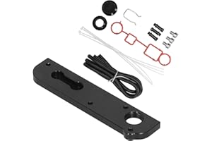 Tbest PCV Delete Kit High Performance Aluminum Alloy Bypass Repair Accessory for TTS Rabbit 2.0T FSI Engines Black