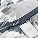 OREISE Duvet Cover Set King Size 100% Cotton Soft Bedding Set Gray Blue White Printed Striped Style,3Piece (1 Duvet Cover + 2 Pillowcase),Comfortable Luxurious
