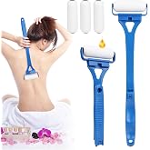 Back Lotion Applicator for Women, Effortlessly Apply Moisturizer to Back | Foldable Long Handle Lotion Back Applicator, 3Foam Rollers, Back Applicator for Lotion, Ideal Back Lotion Applicator for Oils