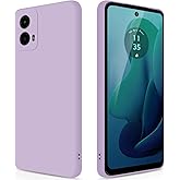 GiiYoon Silicone Case Compatible with Moto G 5G 2024, Full Body Silky Soft Touch Phone Case with Camera Protection, Shockproo