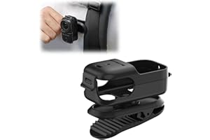 CAPART Backpack Clip for DJI OSMO Nano, 360° Rotatable Vertical and Horizonal Vlogging Backpack Mount Adjustable Pivoted Clip, Widely Fixed on Backpack Belts Bags Straps Hats