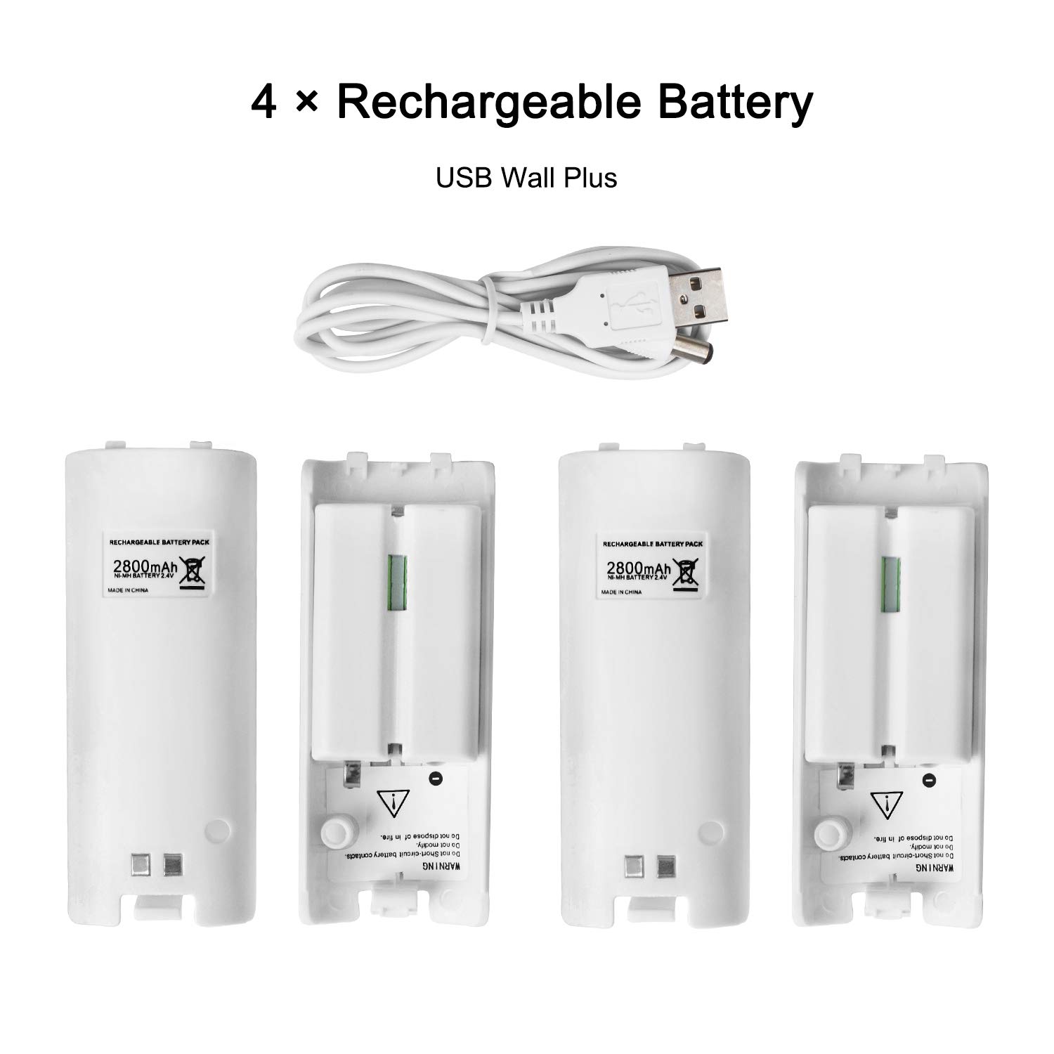 Wii Charging Docking Station for Nintendo Wii Controller, Wii Remote