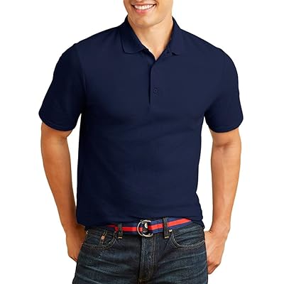 Gildan DryBlend Double Piqué Polo Shirt Kuwait Ubuy