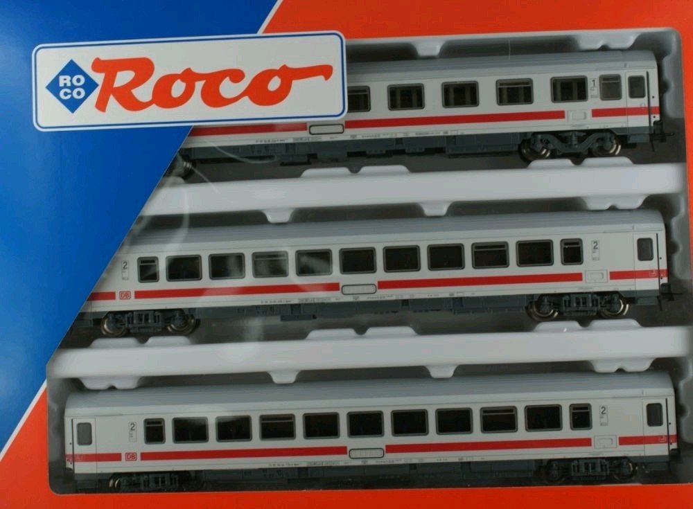 Roco H0 Ic Wagen Set Der Db Ag Amazon De Spielzeug