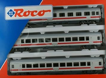 Roco H0 Ic Wagen Set Der Db Ag Amazon De Spielzeug