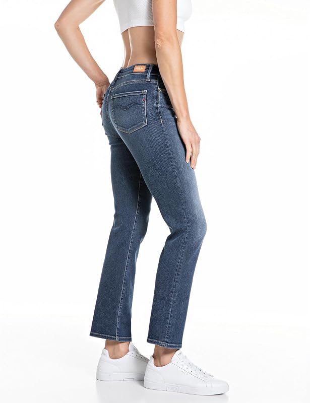 Vaqueros para Mujer, 009 Medium Blue (Azul), 32W/28L