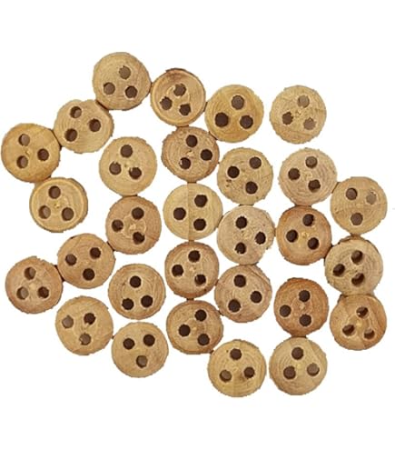 Caldercraft Boxwood Deadeyes Pack Of 10 - Choice Of Sizes For Model Ship Building