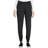 Scrubstar Womens Jogger Scrub Pants Yoga Waistband, 4 Pockets, Soft Stretch Fabric, Moisture Control Medical Uniform Bottoms