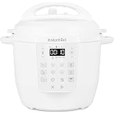 Instant Pot 5.7L Multicooker, 7-in-1 Smart Cooker - Pressure Cooker, Slow Cooker, Rice Cooker, Saute Pan, Yogurt Maker, Steamer and Food Warmer, White Sea Salt