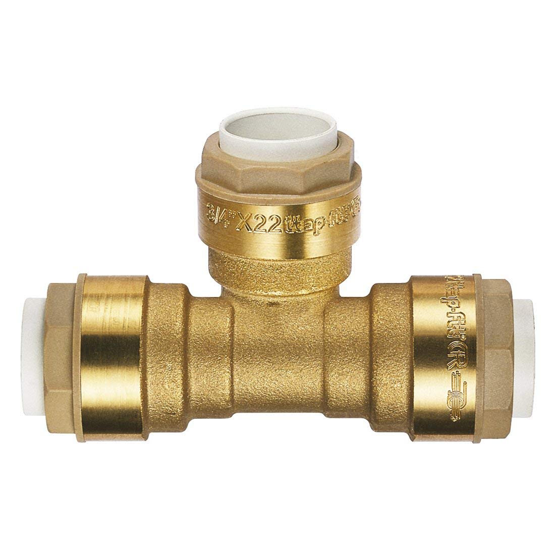 Brass T-coupling connection ITAP-FIT® plug-in fitting 15 x 15 x 15