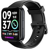 SKG Smart Watch Make/Answer Call for Men Women, GPS Fitness Tracker with 100+ Sports, SpoO2 Heart Rate Sleep Stress Monitor, IP68 Waterproof, 1.78" AMOLED Smartwatch for Android iOS iPhones, V9