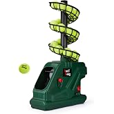 Furlihong 3819BH Portable Tennis Ball Machine | 5 Adjustable Angles, 2 Power Levels, 4 Serve Intervals, up to 30 MPH, for All Skill Levels Training