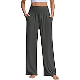 Stelle Wide Leg Yoga Pants for Women High Waisted Super Comfy Buttery Soft Lounge Pants with Pockets 26/28/30 Inseam