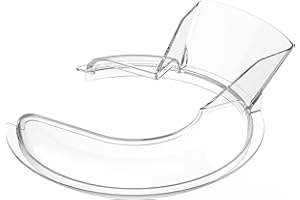 Pouring Shield for KitchenAid 4.5-5 Quart Tilt-Head Stand Mixers Artisan & Classic Series by MMOBIEL – Pouring Chute & Preven