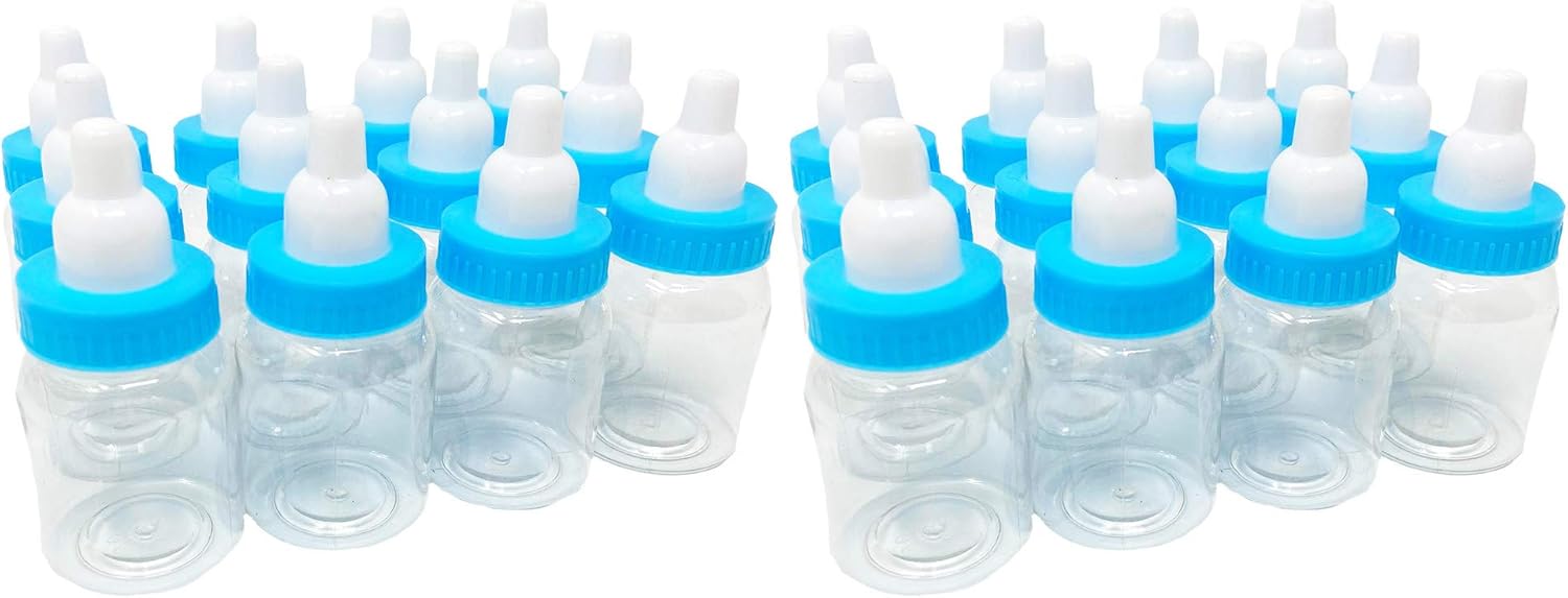 small plastic baby bottles for favors