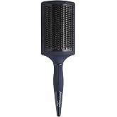 Fromm Intuition Ceramic Ionic Hot Paddle Straightening &amp; Blow Dry Hairbrush | Anti-Static, Smoothing Brush for Faster Styling &amp; Less Heat Damage, for Blowouts &amp; Volume, Ideal For All Hair Types, Blue