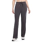 Danskin Womens Cloud Flare Leg Sweatpants with Adjustable Drawstring