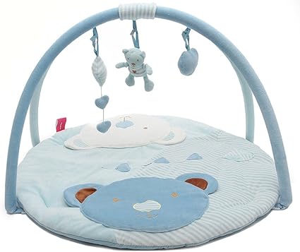 Amazon Sunworld 赤ちゃん プレイマット 教育玩具 知育玩具 お昼寝 フカフカ おもちゃ付き 音 Bl ベビージム プレイマット ベビー マタニティ 通販